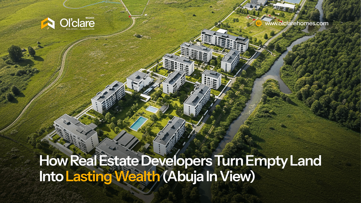 How Real Estate Developers Turn Empty Lands Into Lasting Wealth